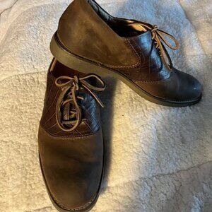 Mens Sperry Topsider saddle oxfords. Size 12M